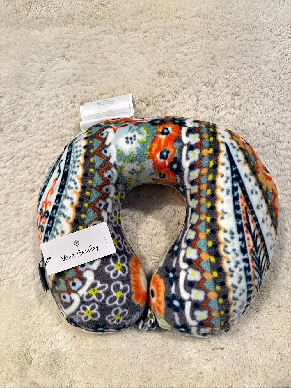 Vera Bradley Travel Pillow Blue & Multicolor